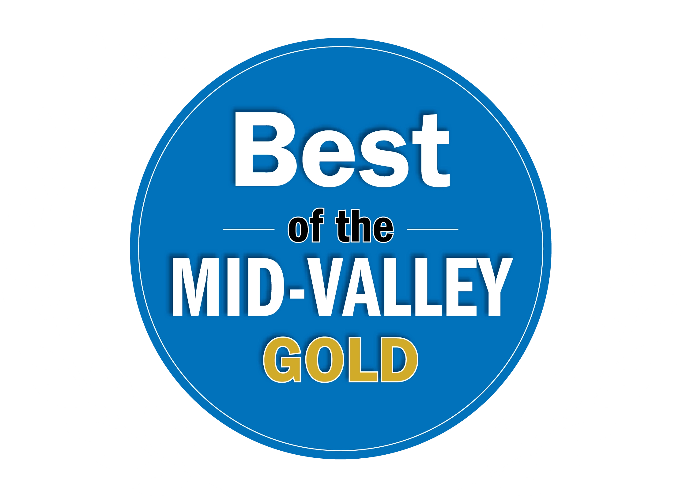 Best of the Mid-Valley Gold logo