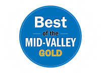 Best of the Mid-Valley Gold logo