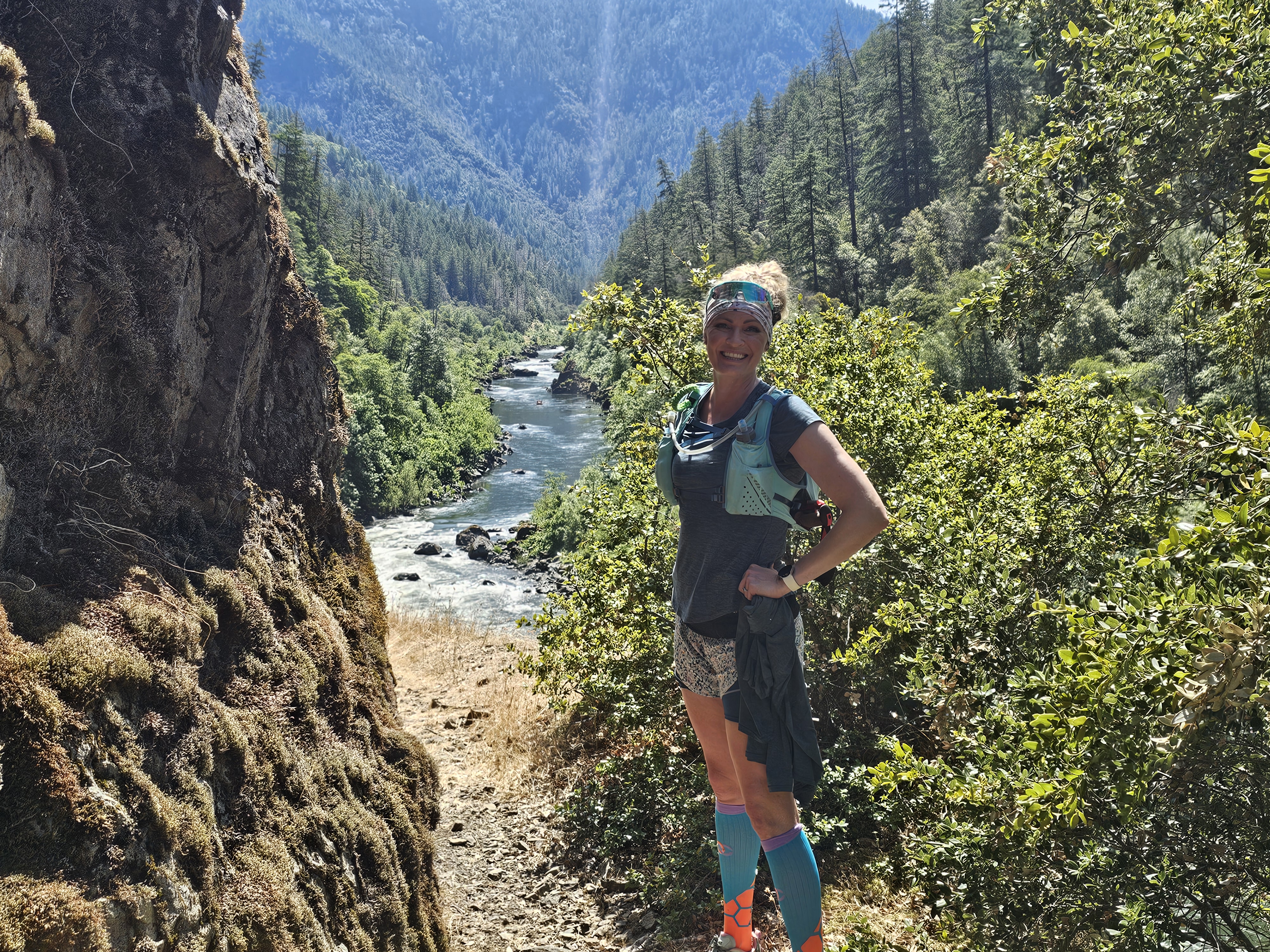 SarahWebberMDhikesnearariverinthemountains