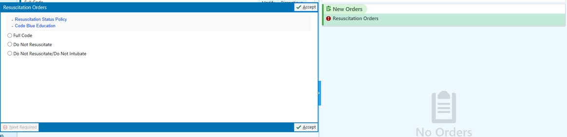 codestatusadmissionorderscreenshot