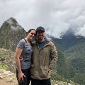 DrMeierandherhusbandposewhiletravellinginthemountains