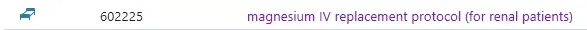 magnesiumIVreplacementprotocol