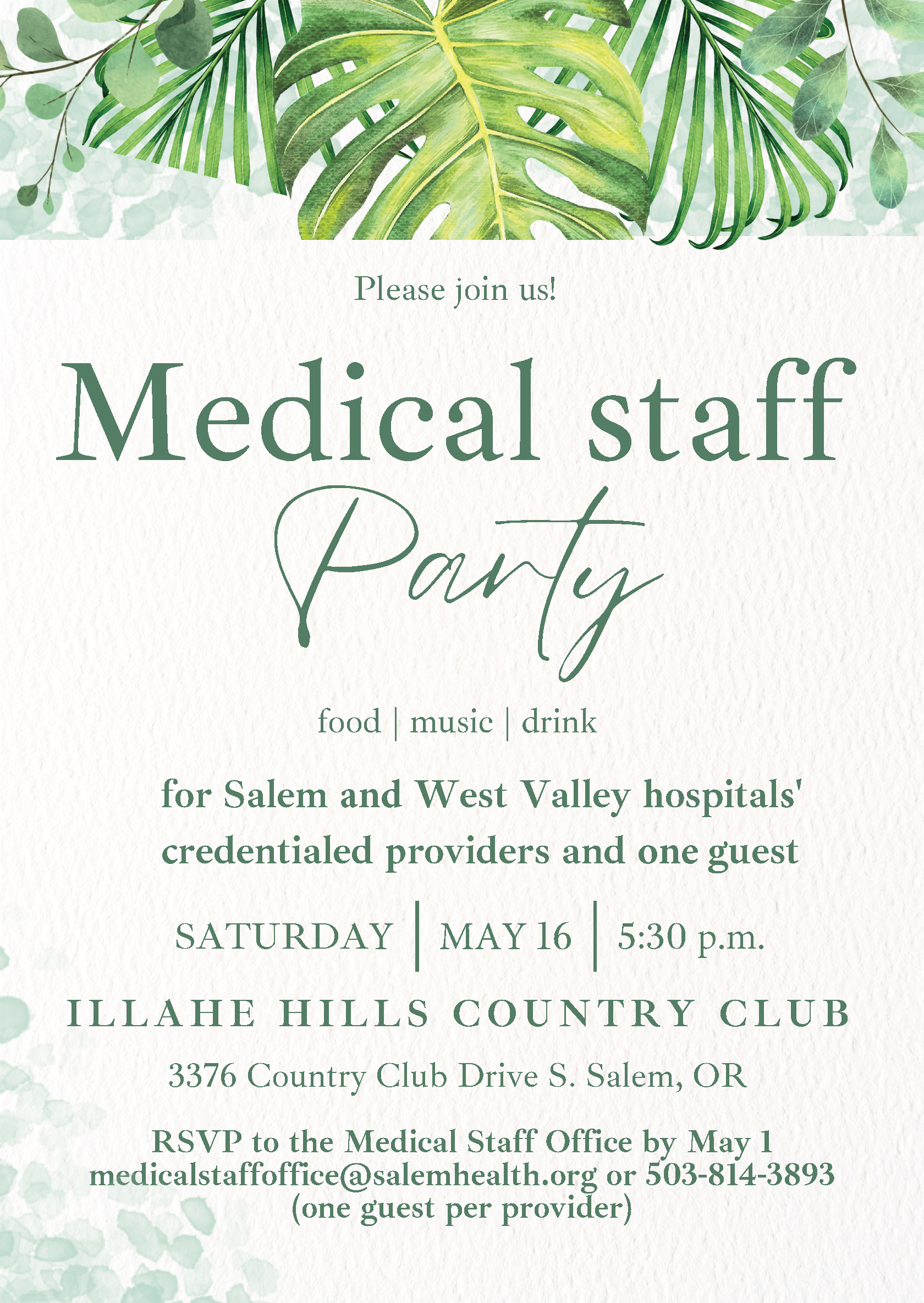 MedicalStaffPartyInvitation