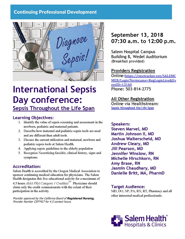 International Sepsis Day flyer web