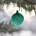 tealchristmasornament