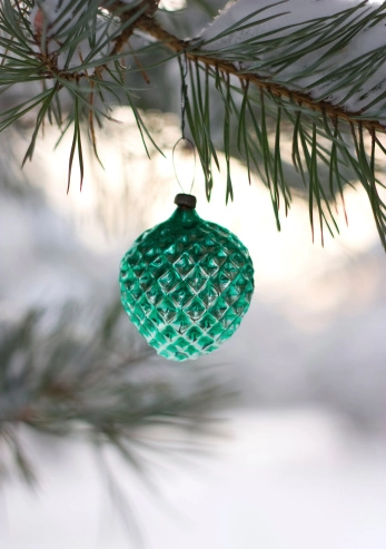 tealchristmasornament