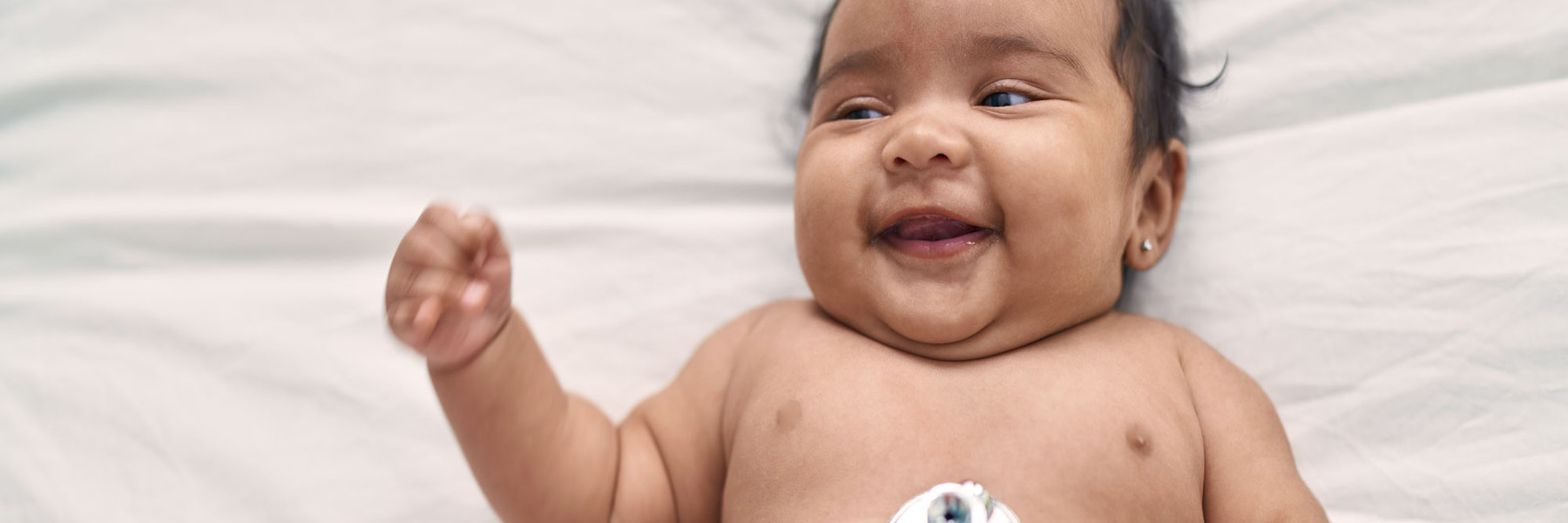 happyinfantgettingexam