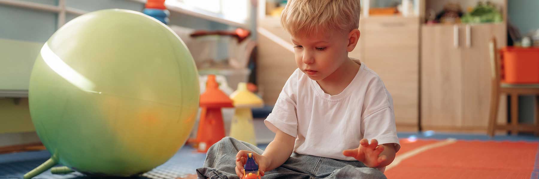 Achildplayswhilelearningskills