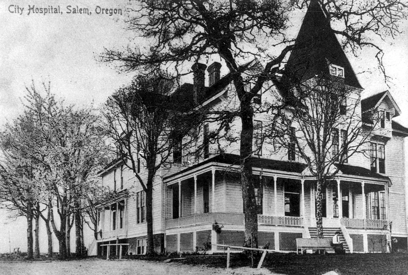 Salem Oregon City Hospital 1896