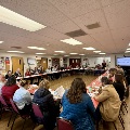 The CEOs presented to the North Santiam SIT group in Stayton on Feb. 12, 2026
