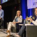 Lane Shetterly, Maggie Hudson y Leah Mitchell en Salem State of Health Care 2026