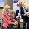 Feb. 26 was the first public town hall, held in Santiam Hospital's auditorium.