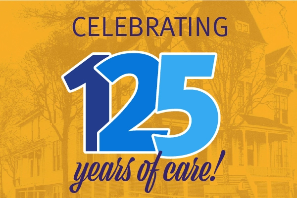 Graphic celebrating 125 years of Salem Health