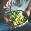 Healthybowlofgreensandlegumes