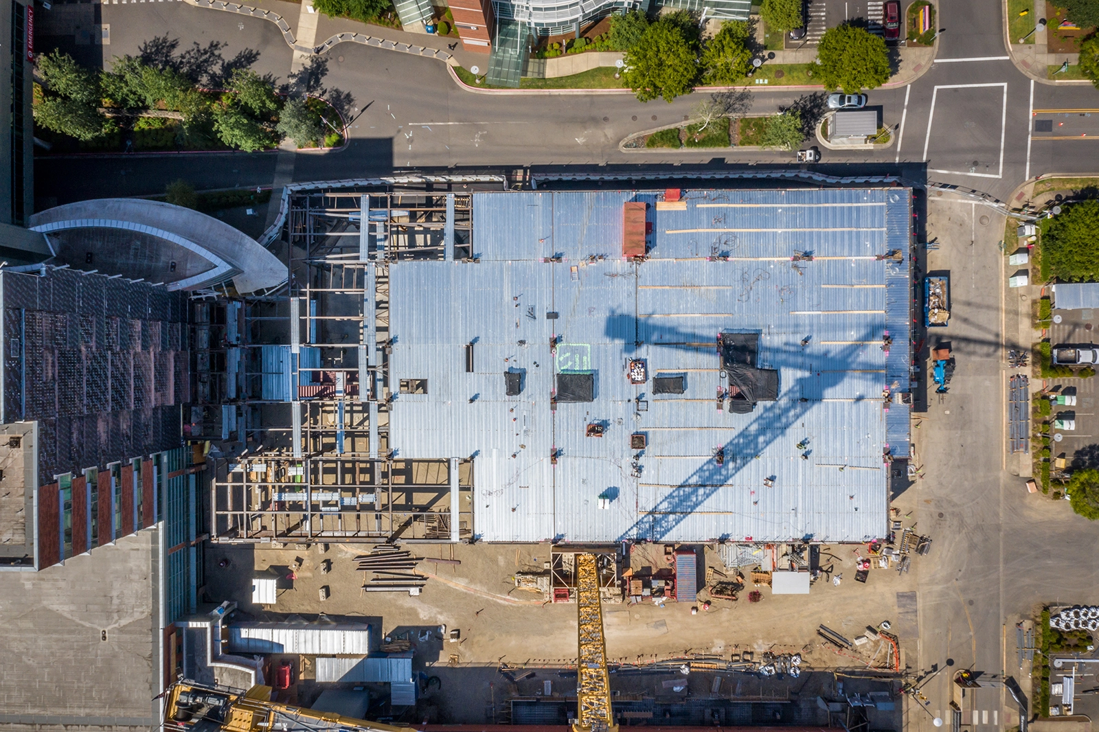 Topviewofconstructionsite