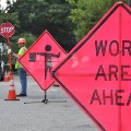 ConstructionWorkSignFlaggersandCones