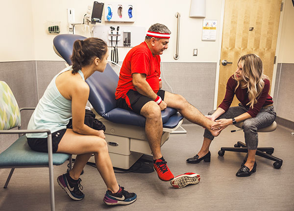 Patient seen for ankle issue