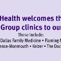 SalemHealthwelcomestheWVPMedicalGroupclinicstoourfamilyTheseincludeBoulderCreekDallasFamilyMedicineFlamingMedicalCenterIndependence-MonmouthKeizerandTheDoctorsClinic