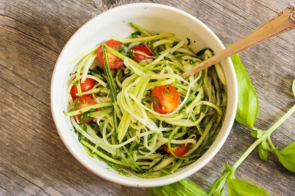 A healthy noodle dish served at Salem Health Hospitals & Clinics.