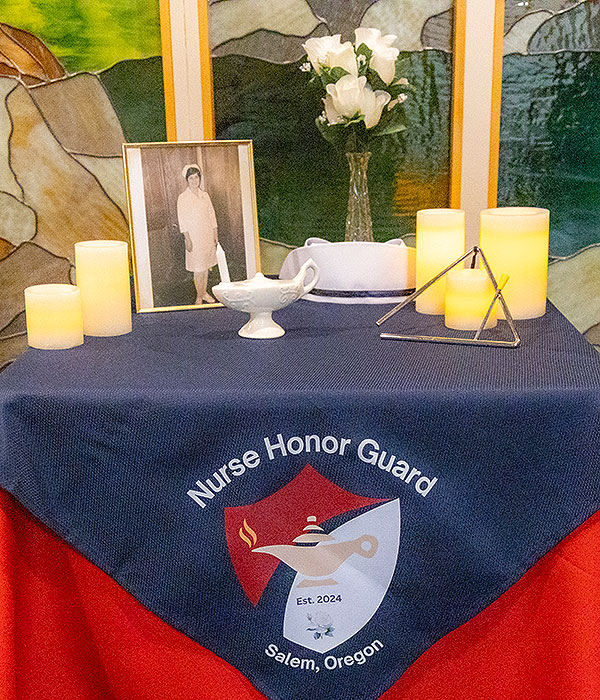 Nurse Honor Guard tribute