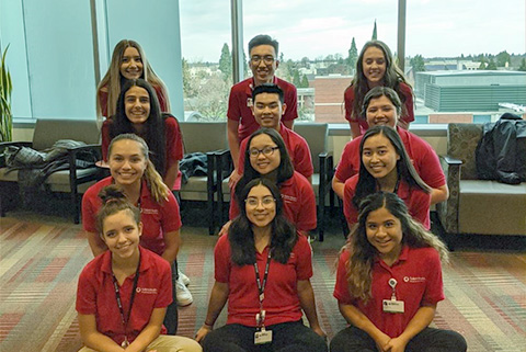 Student volunteers