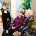 Volunteergreetingpatients
