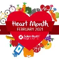 Hearthmonthgraphicwithhealthfoodsandactivities