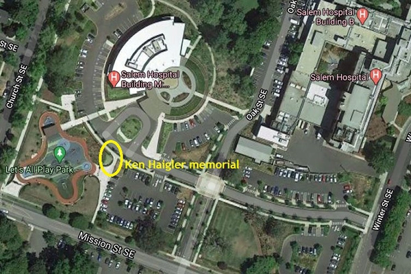 AerialviewofKenHaiglermemoriallocationatSalemHospitalcampus
